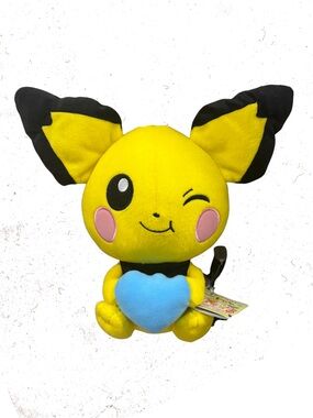 Rare Official Pokémon MoguMogu Pichu Plush - Japan Exclusive 10” NWT